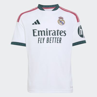 REAL MADRID 26/27 HOME JERSEY YOUTH (WHITE/PINK)