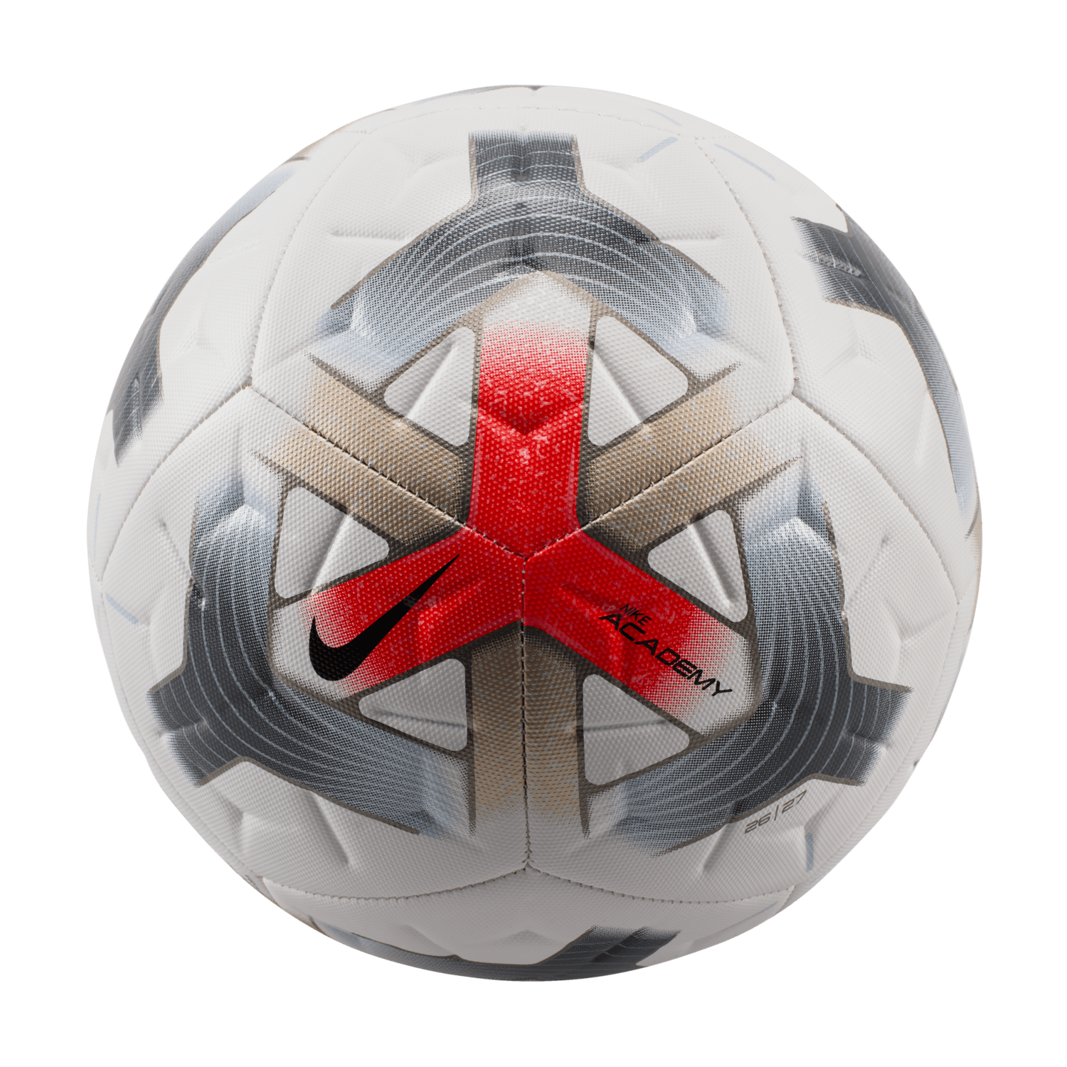 ACADEMY BALL 26/27 (WHITE/BLACK/RED)