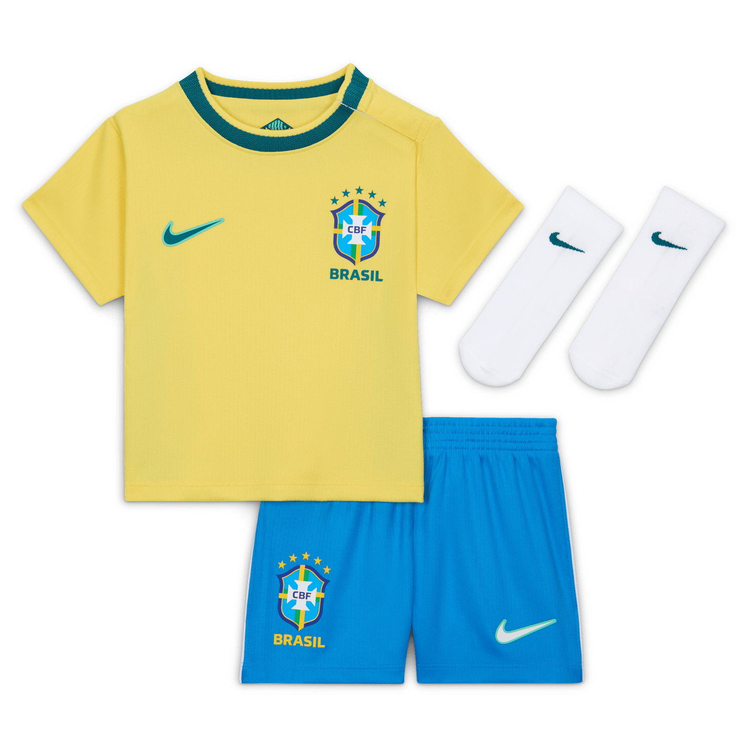 BRAZIL 2026 HOME KIT CHILD (YELLOW)