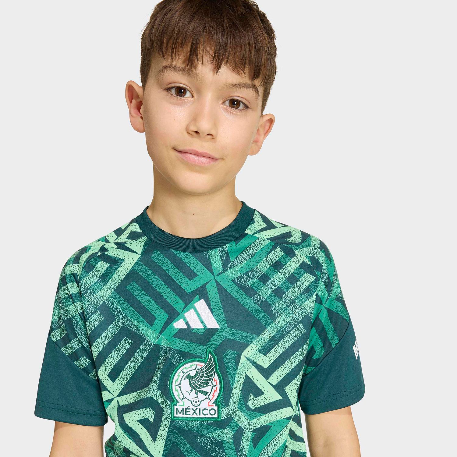 MEXICO 2026 HOME PREMATCH JERSEY YOUTH (GREEN)