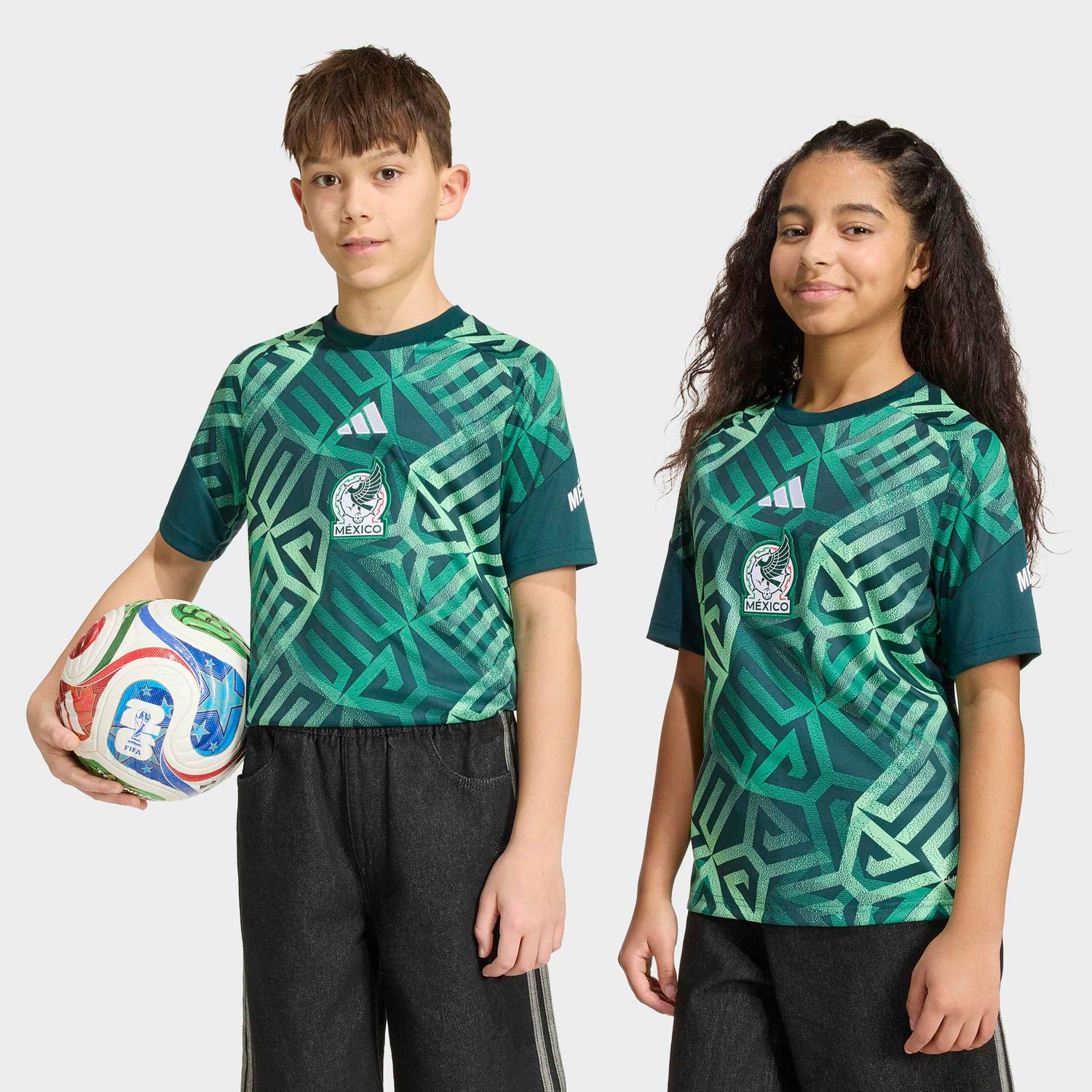 MEXICO 2026 HOME PREMATCH JERSEY YOUTH (GREEN)