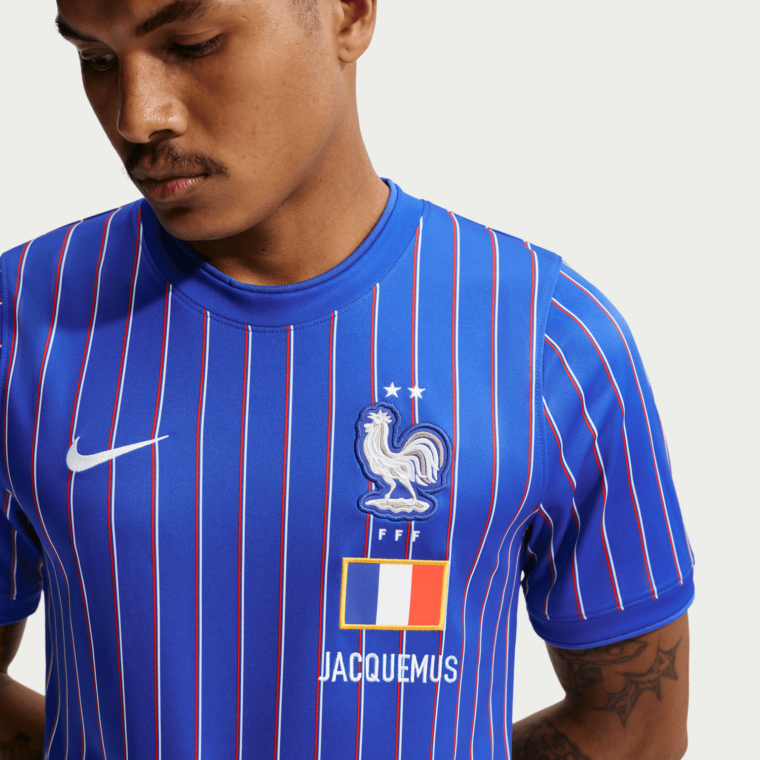 FRANCE X JACQUEMUS 2026 ACADEMY SS JERSEY (BLUE)
