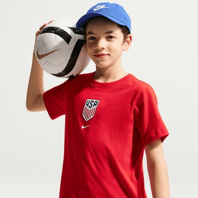 USA 2026 CREST TEE YOUTH (RED)