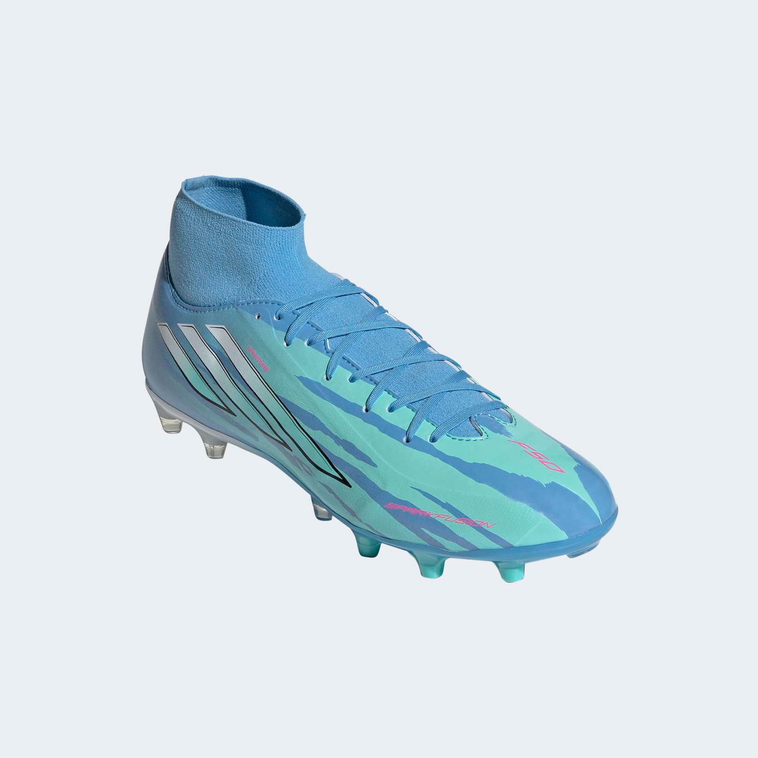 F50 SPARKFUSION LEAGUE FG/AG (BLUE/WHITE)