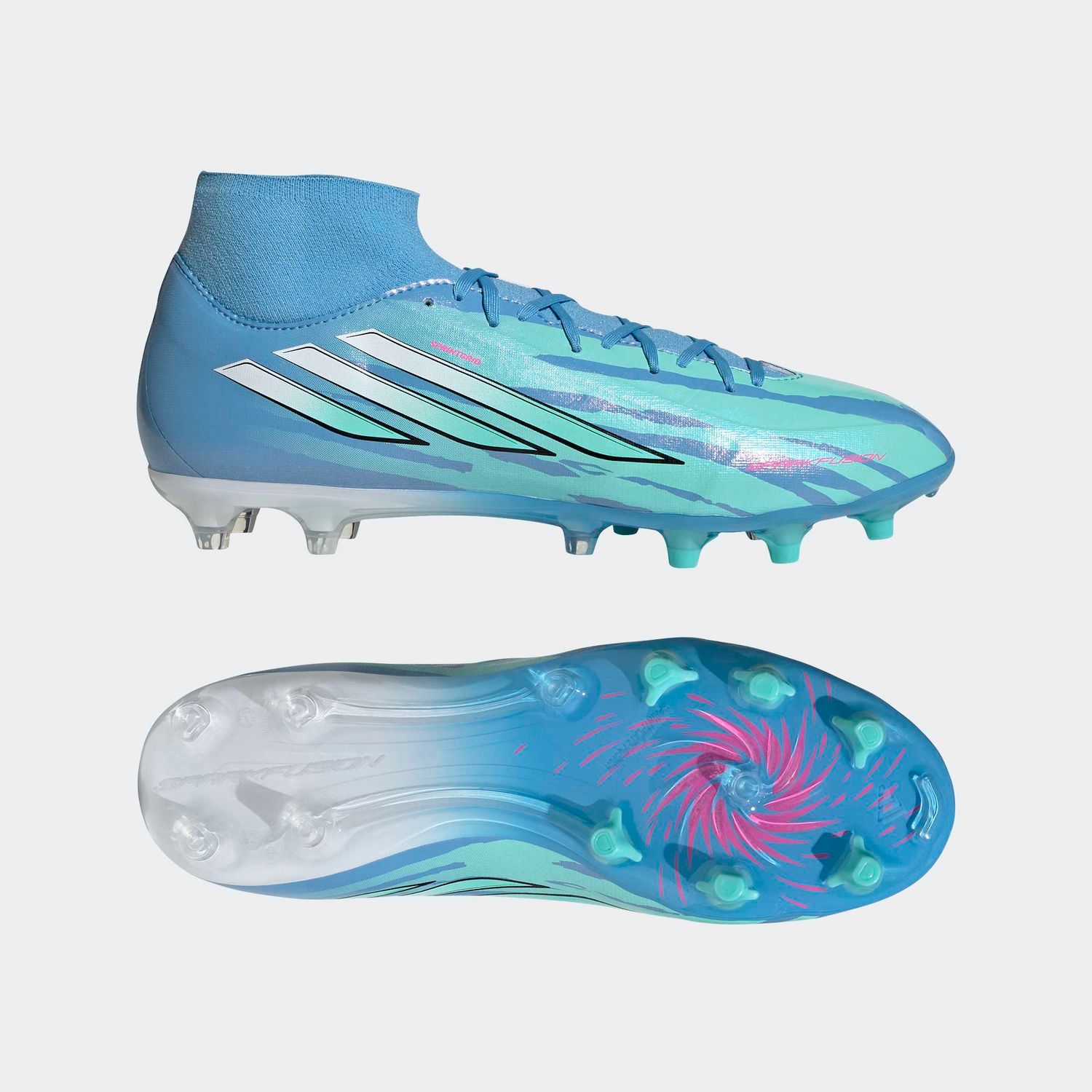 F50 SPARKFUSION LEAGUE FG/AG (BLUE/WHITE)