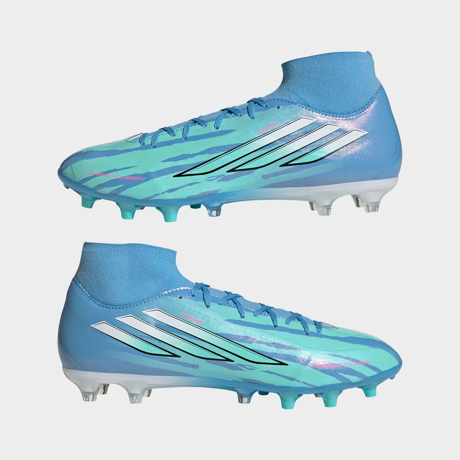 F50 SPARKFUSION LEAGUE FG/AG (BLUE/WHITE)