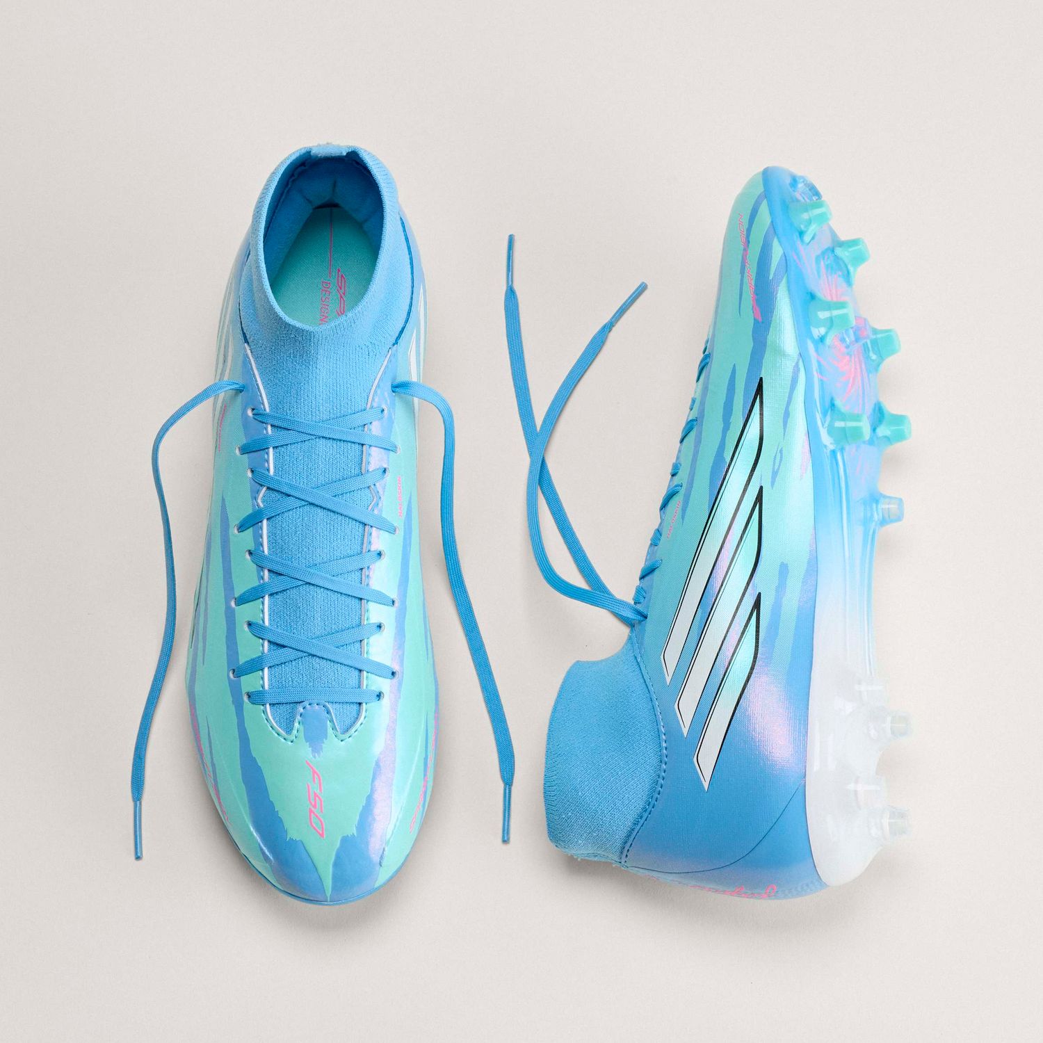 F50 SPARKFUSION LEAGUE FG/AG (BLUE/WHITE)