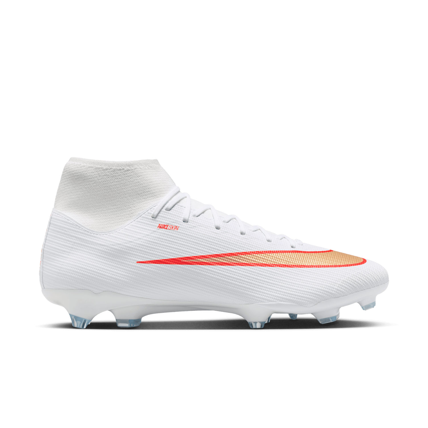 MERCURIAL SUPERFLY 11 ACADEMY FG/MG (WHITE/GOLD)