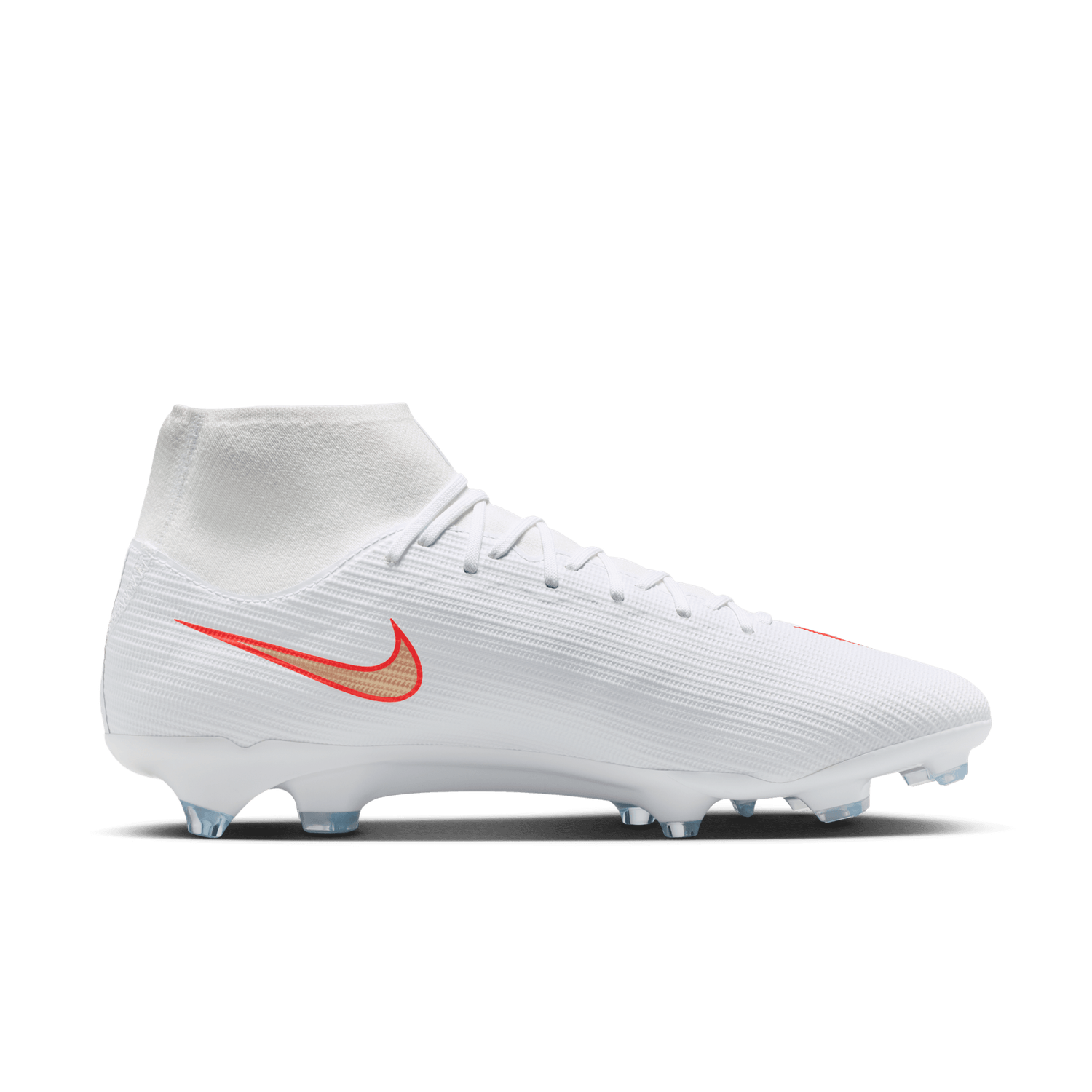 MERCURIAL SUPERFLY 11 ACADEMY FG/MG (WHITE/GOLD)