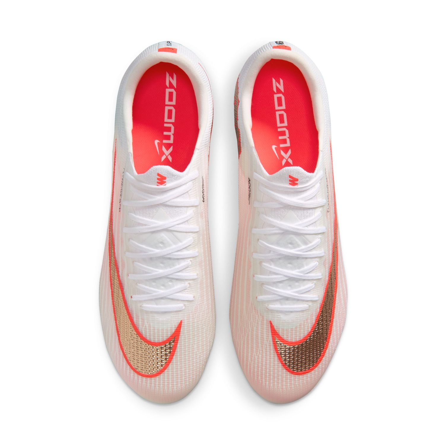 MERCURIAL SUPERFLY 11 ELITE FG (WHITE/GOLD)