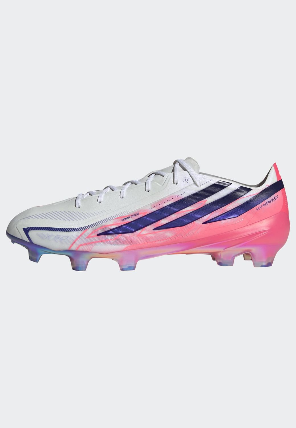 F50 HYPERFAST ELITE FG (WHITE/PURPLE/ SOLAR TURBO)