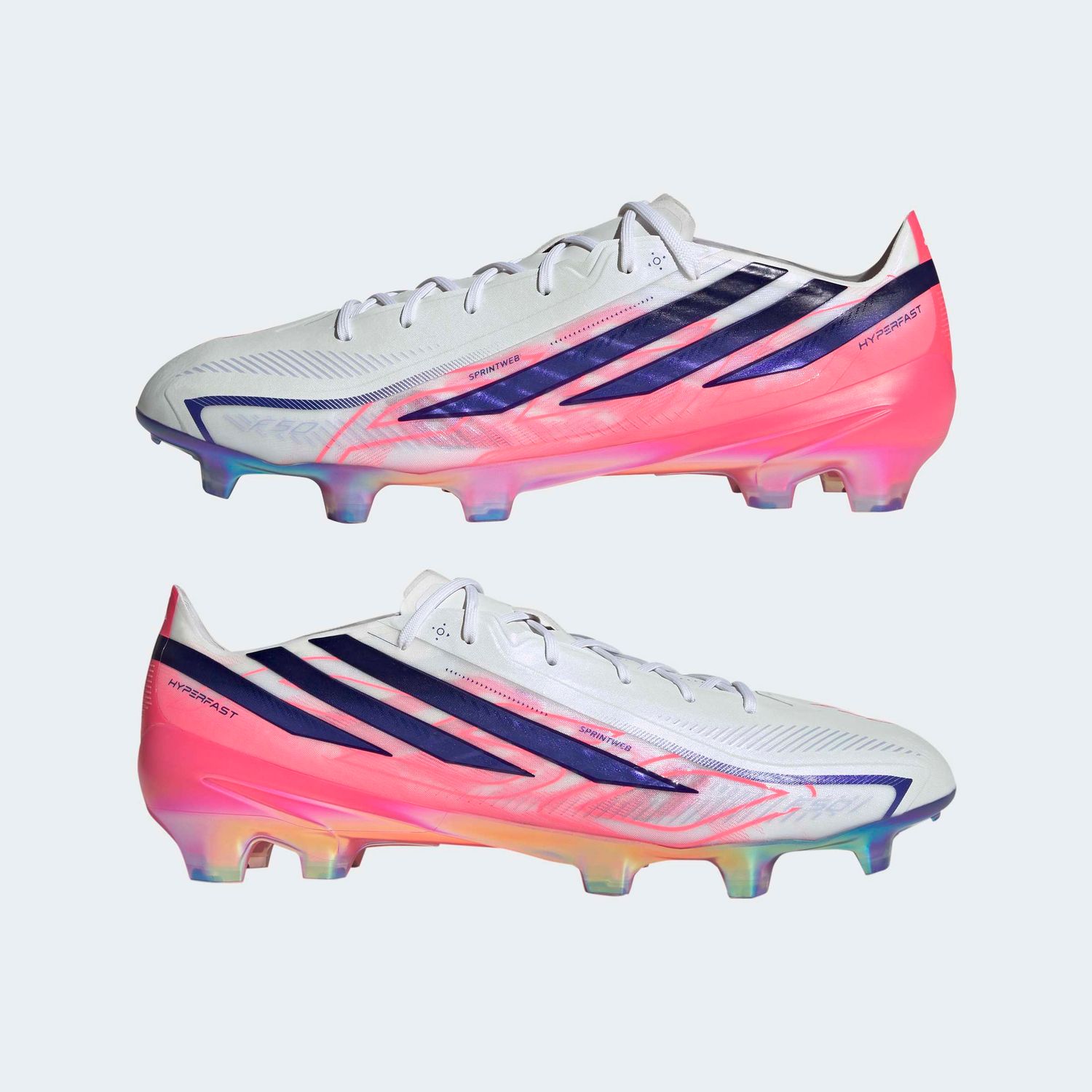 F50 HYPERFAST ELITE FG (WHITE/PURPLE/ SOLAR TURBO)