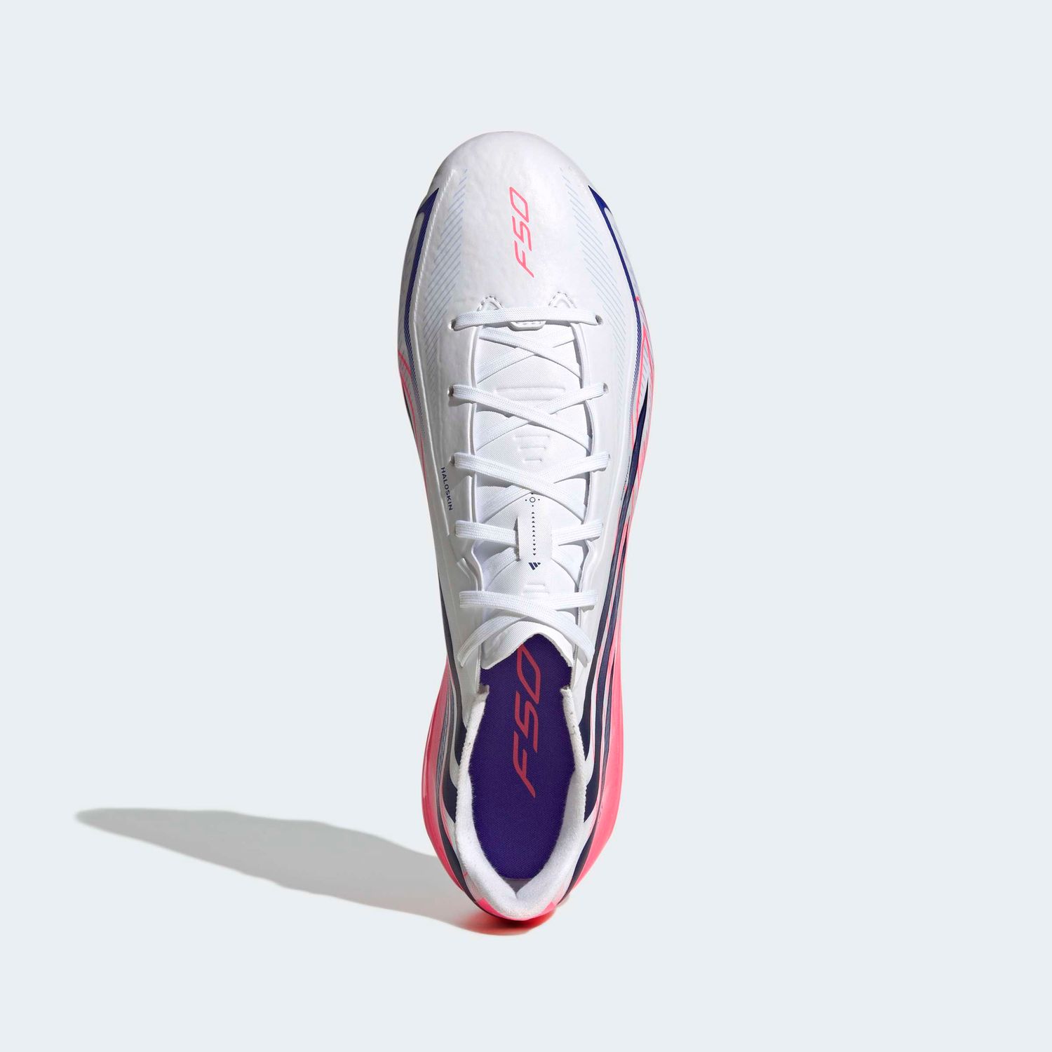 F50 HYPERFAST LEAGUE FG (WHITE/PURPLE/SOLAR TURBO)