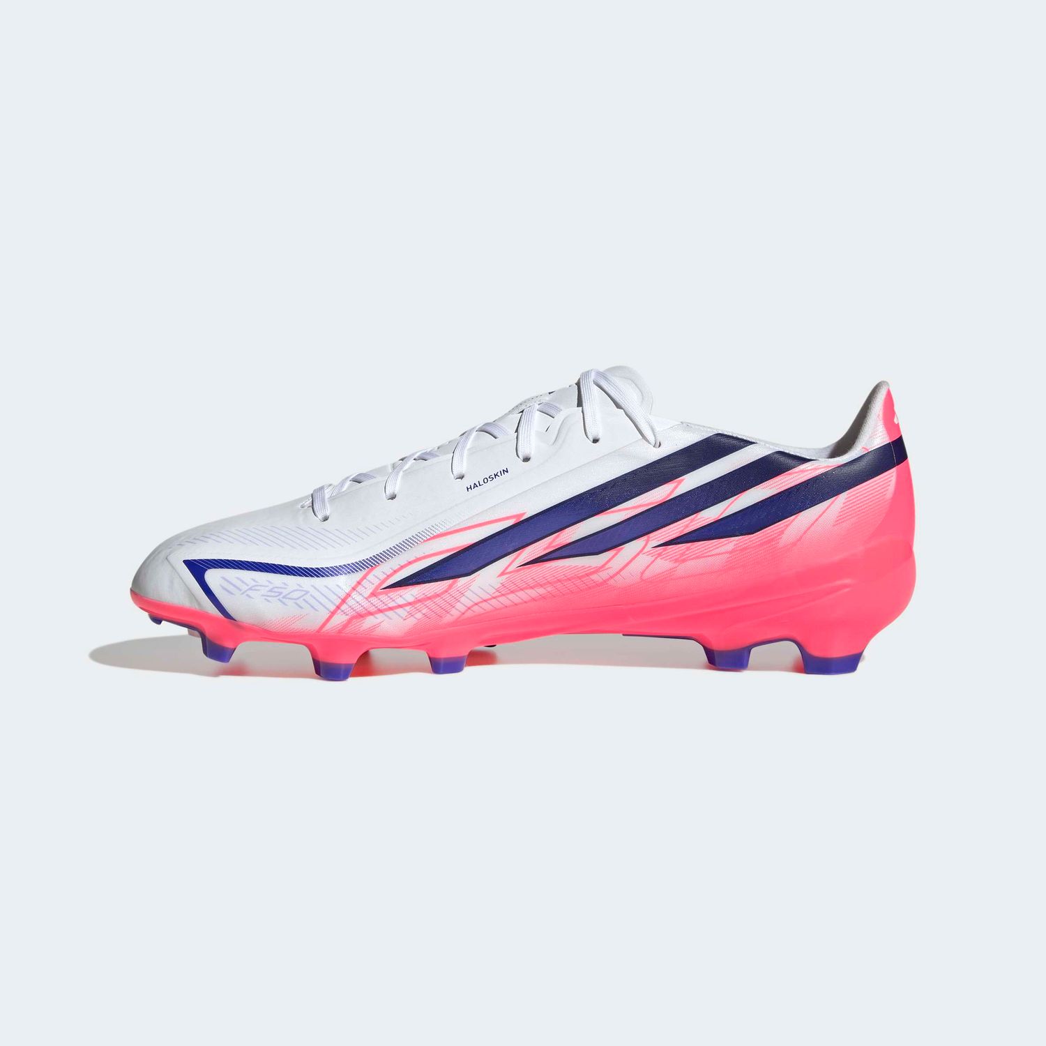 F50 HYPERFAST LEAGUE FG (WHITE/PURPLE/SOLAR TURBO)