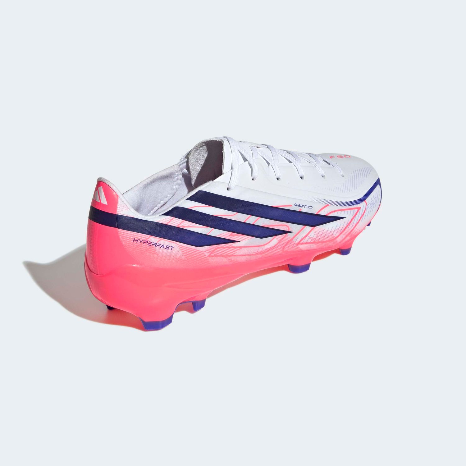 F50 HYPERFAST LEAGUE FG (WHITE/PURPLE/SOLAR TURBO)