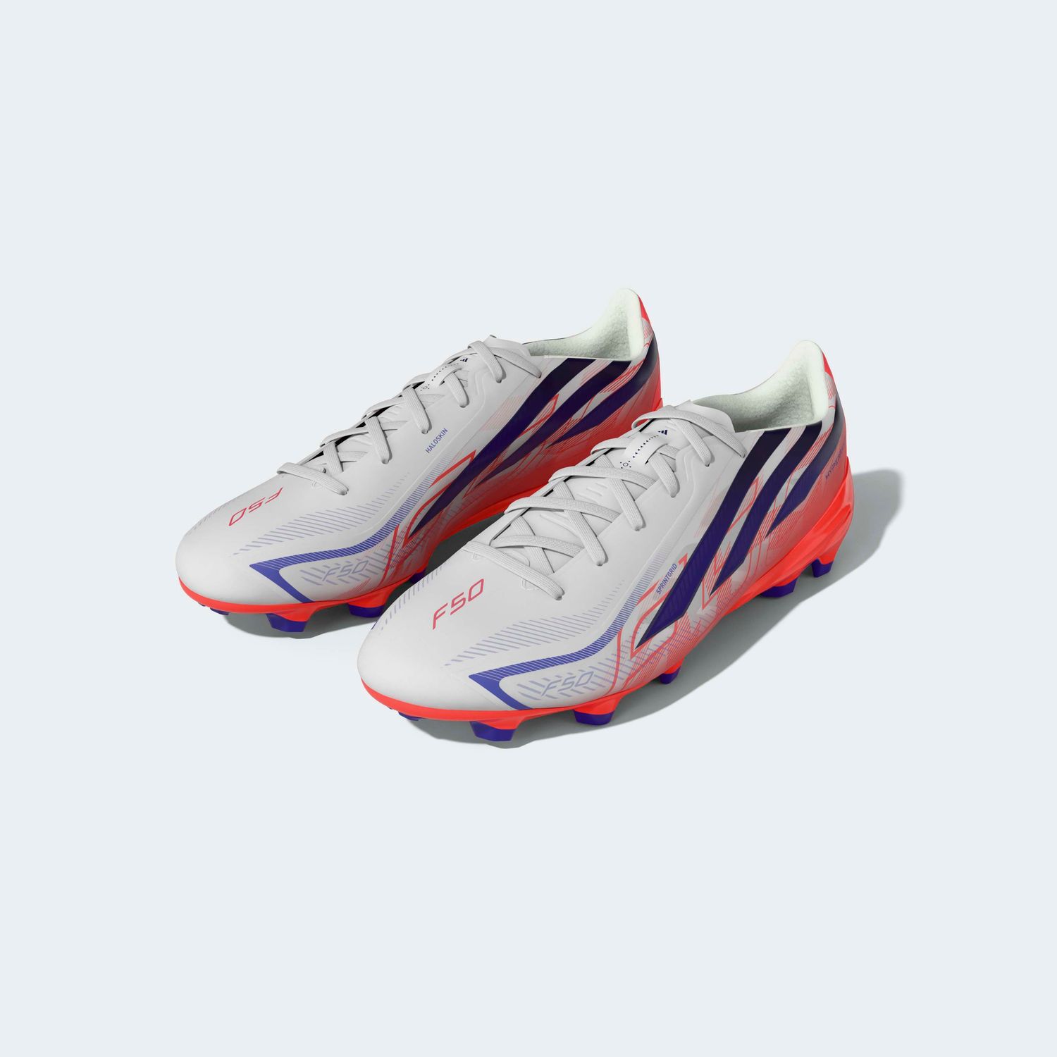 F50 HYPERFAST LEAGUE FG (WHITE/PURPLE/SOLAR TURBO)