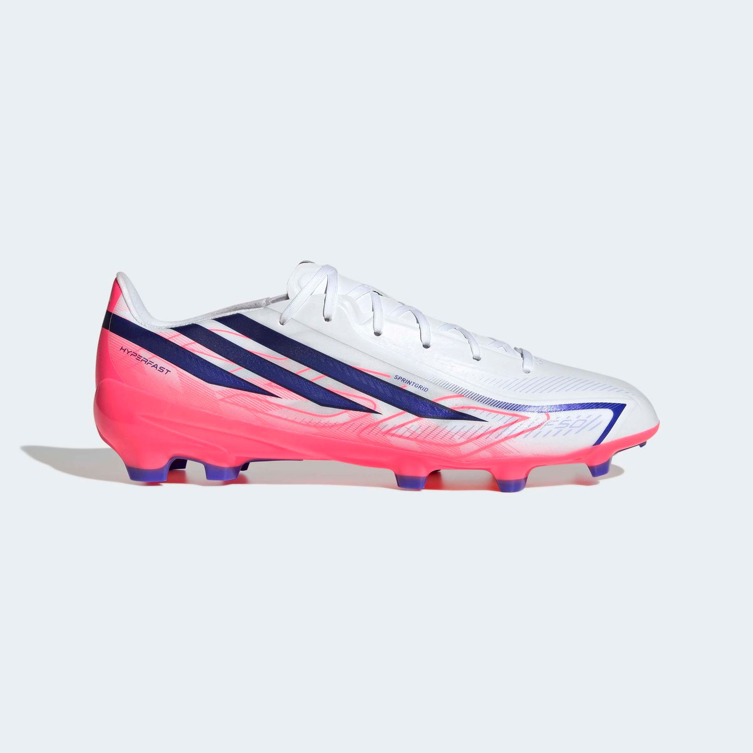 F50 HYPERFAST LEAGUE FG (WHITE/PURPLE/SOLAR TURBO)