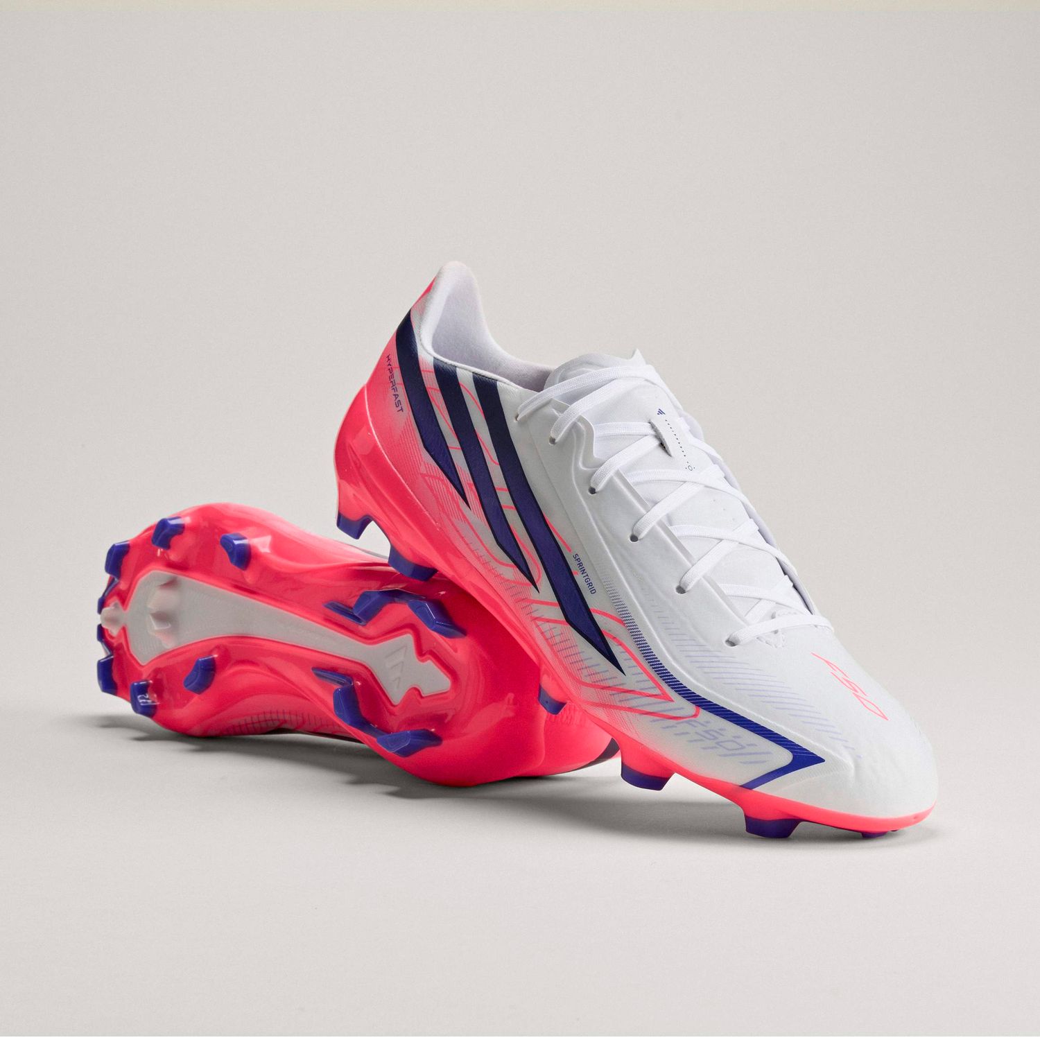 F50 HYPERFAST LEAGUE FG (WHITE/PURPLE/SOLAR TURBO)
