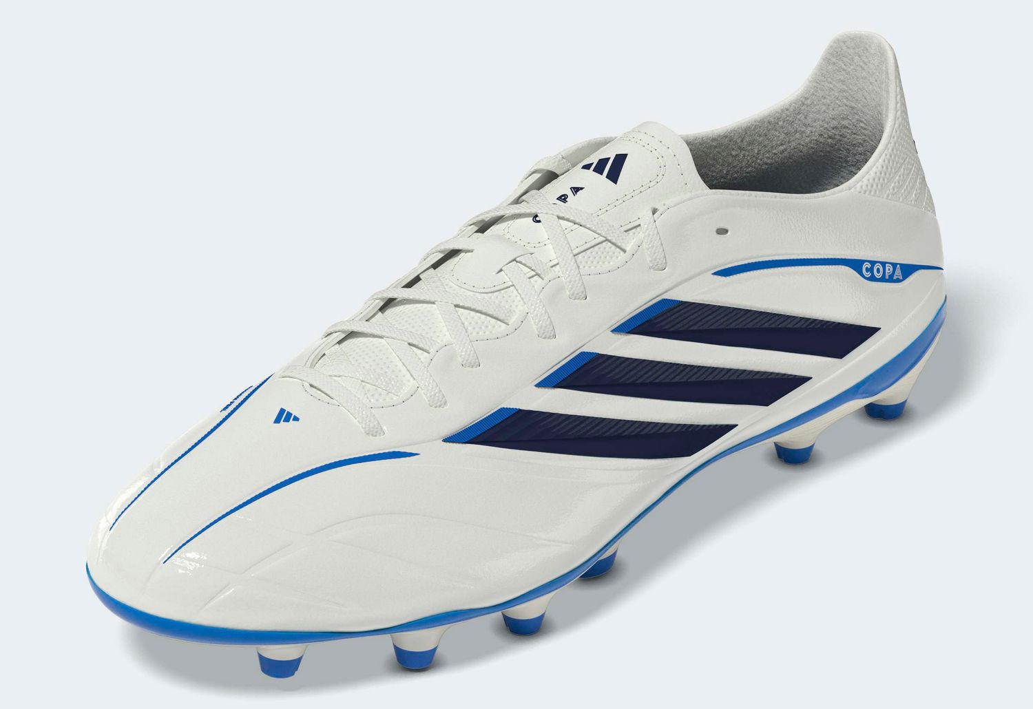 COPA PURE IV LEAGUE FG (WHITE/DARK BLUE)