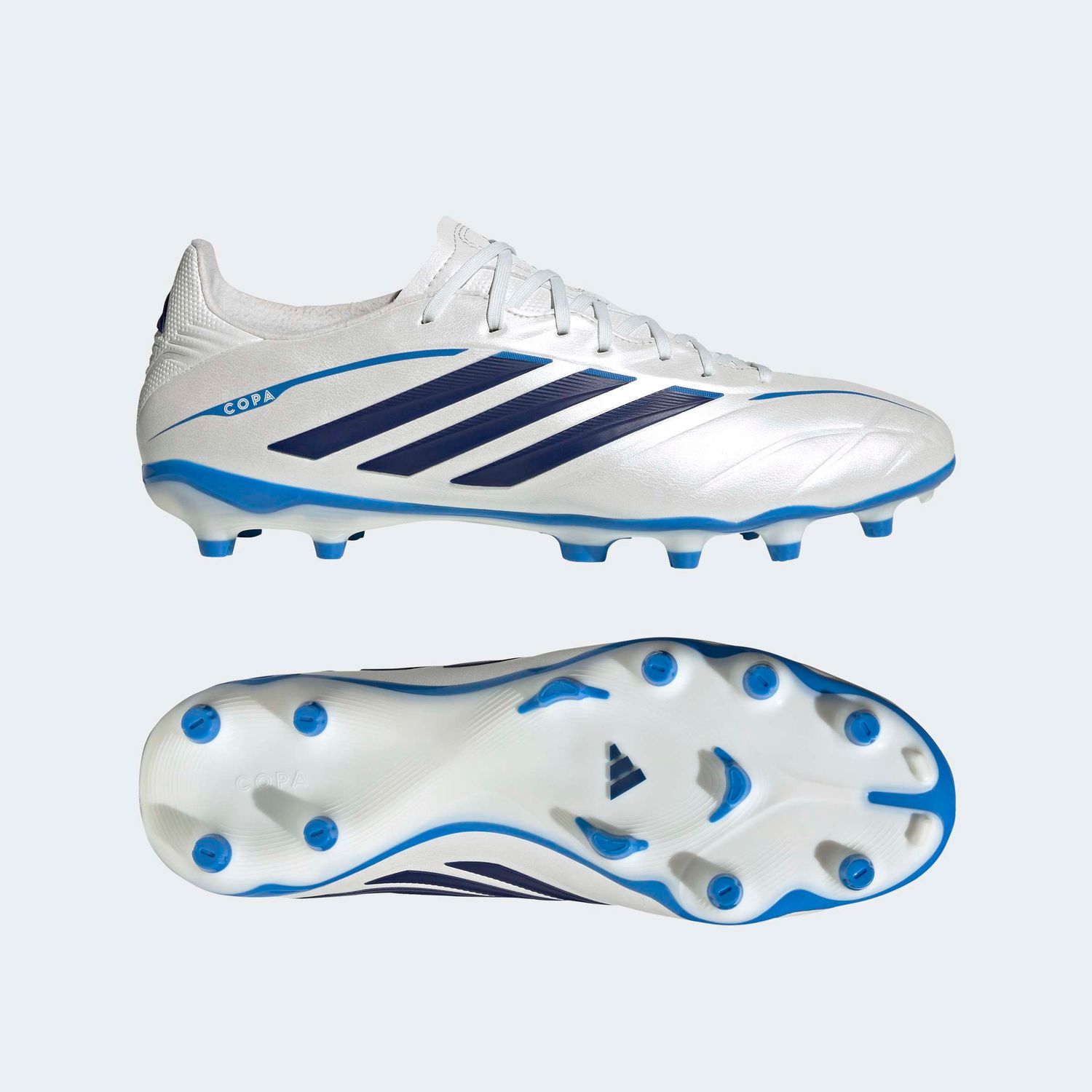 COPA PURE IV LEAGUE FG (WHITE/DARK BLUE)
