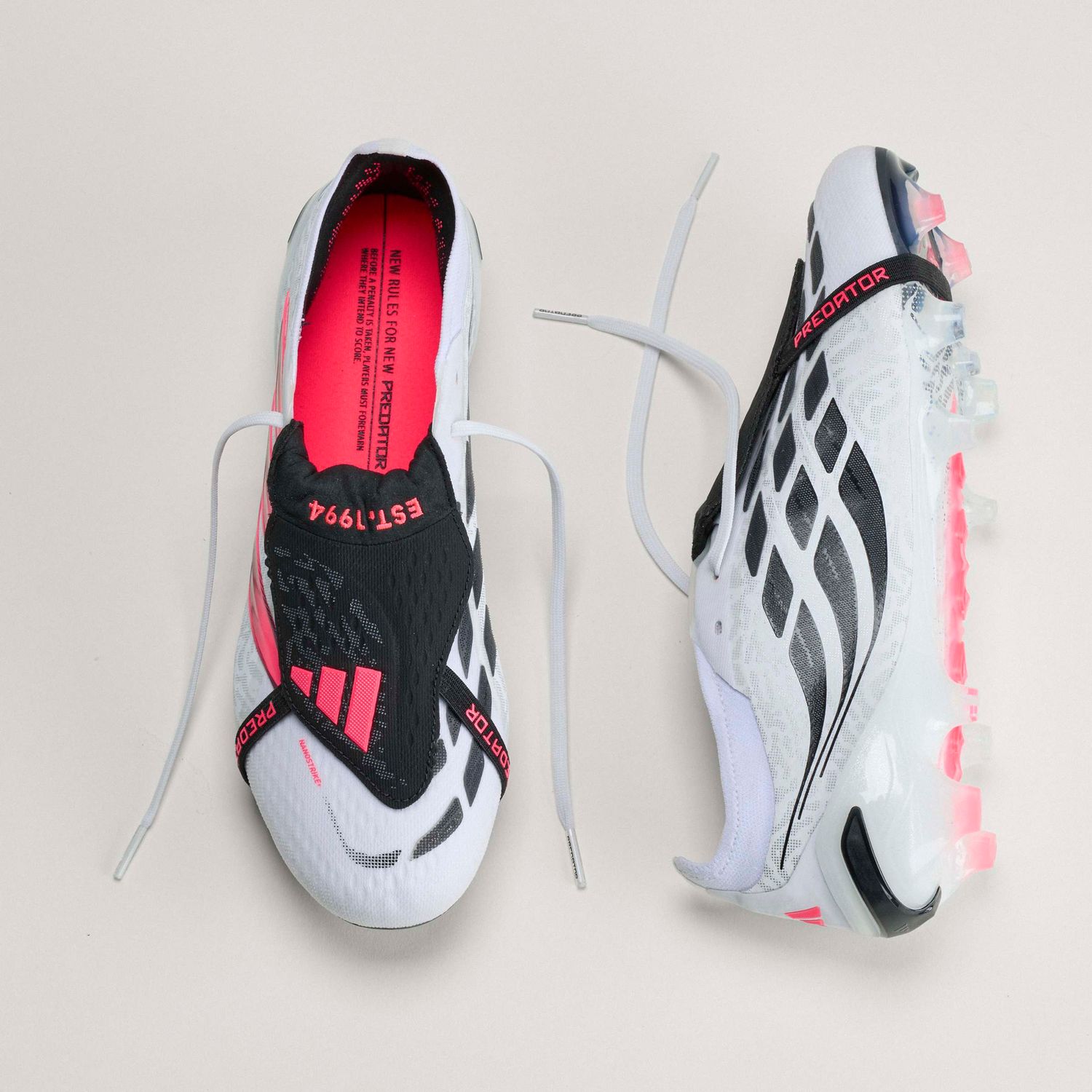 PREDATOR ELITE FT FG (WHITE/SOLAR TURBO/BLACK)