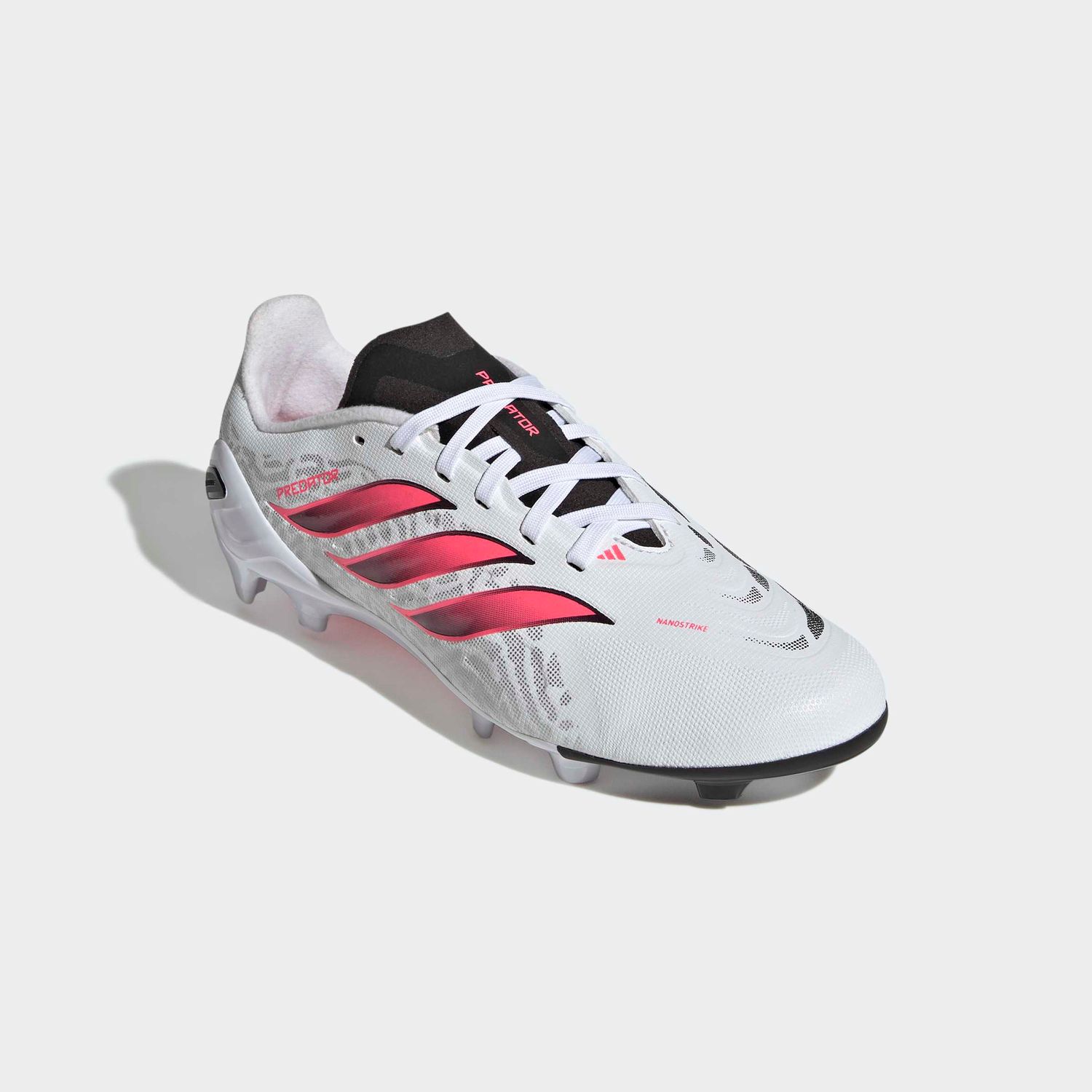 PREDATOR LEAGUE FG JR (WHITE/SOLAR TURBO/BLACK)