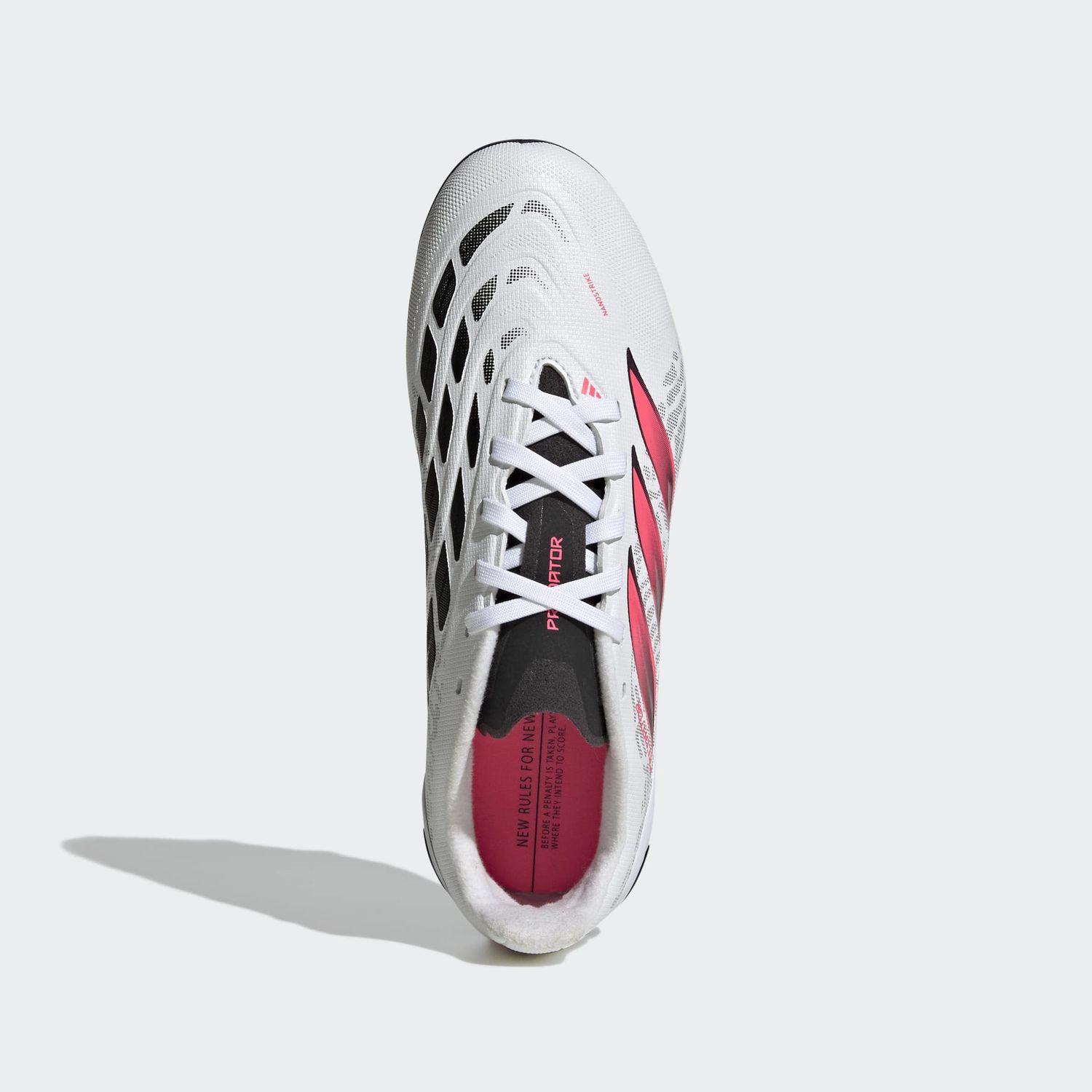 PREDATOR LEAGUE FG JR (WHITE/SOLAR TURBO/BLACK)