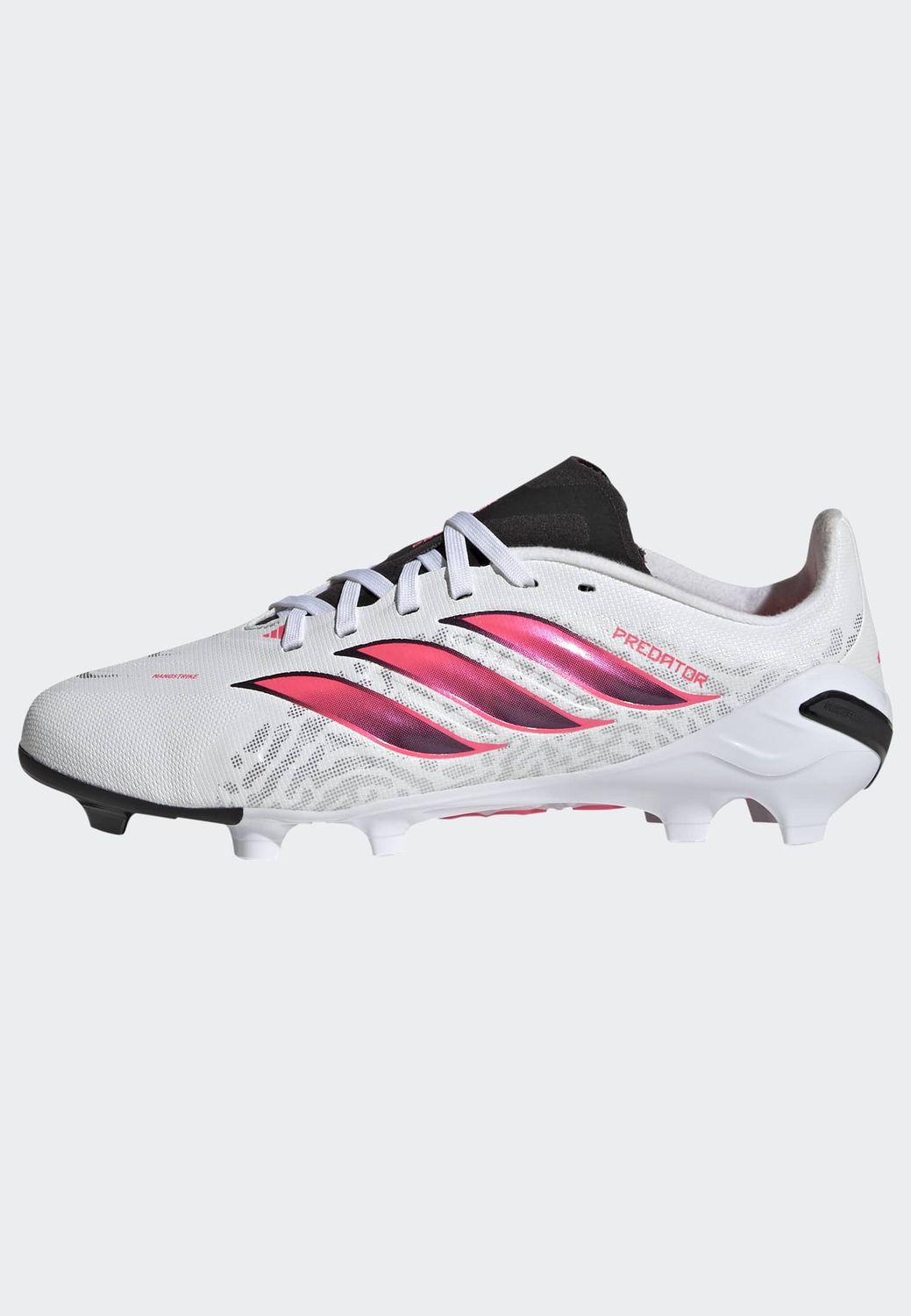 PREDATOR LEAGUE FG JR (WHITE/SOLAR TURBO/BLACK)