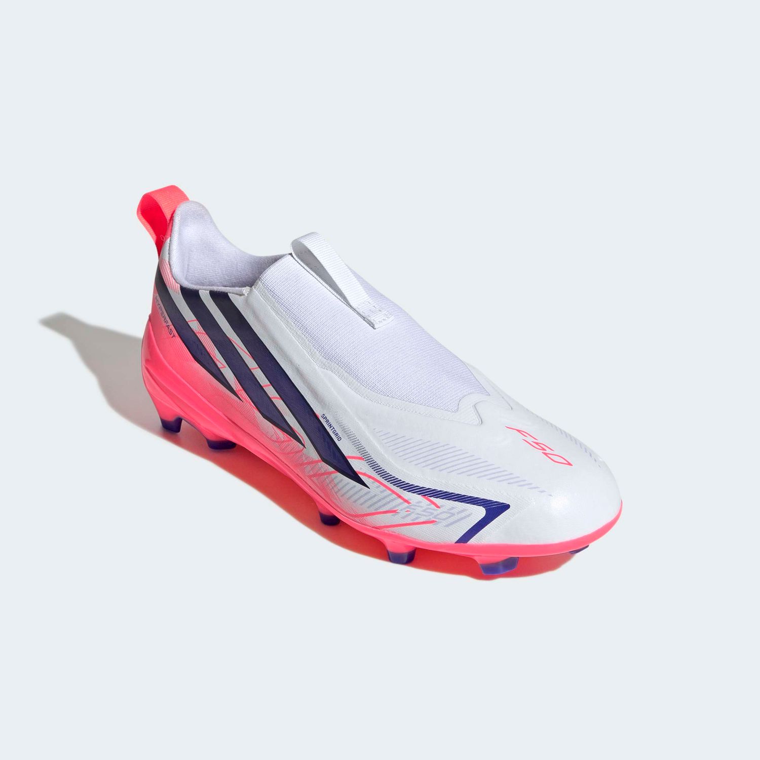 F50 HYPERFAST LEAGUE LL FG/MG JR (WHITE/PURPLE/SOLAR TURBO)