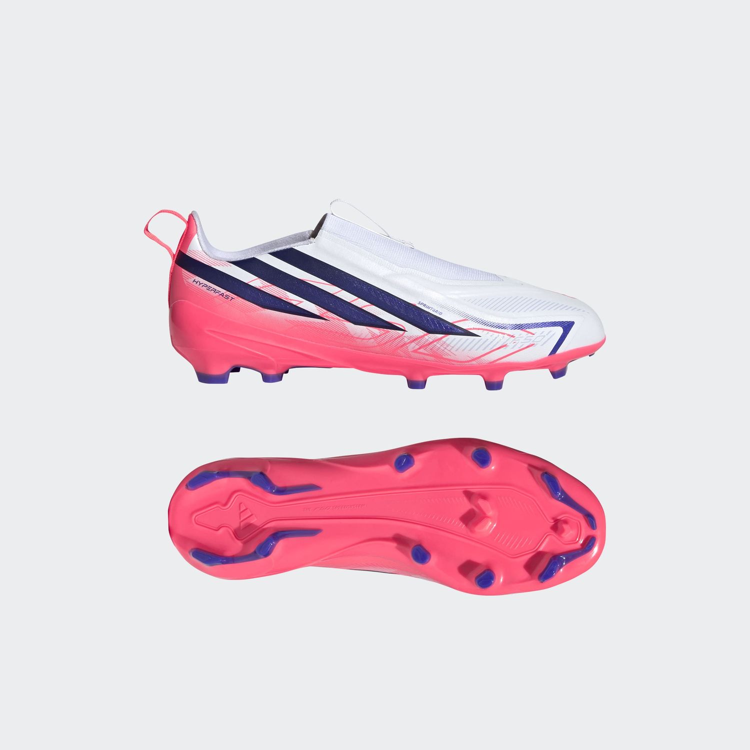 F50 HYPERFAST LEAGUE LL FG/MG JR (WHITE/PURPLE/SOLAR TURBO)