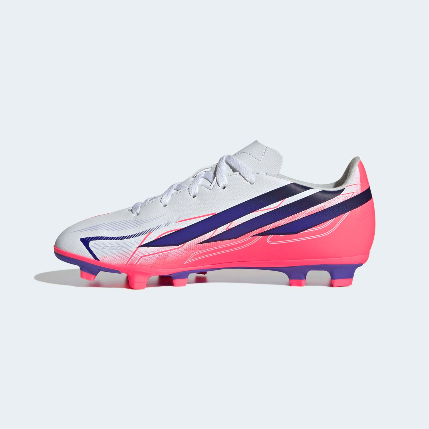 F50 HYPERFAST CLUB FG/MG JR (WHITE/PURPLE/SOLAR TURBO)