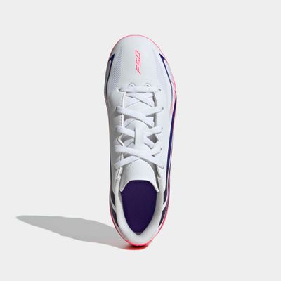 F50 HYPERFAST CLUB FG/MG JR (WHITE/PURPLE/SOLAR TURBO)