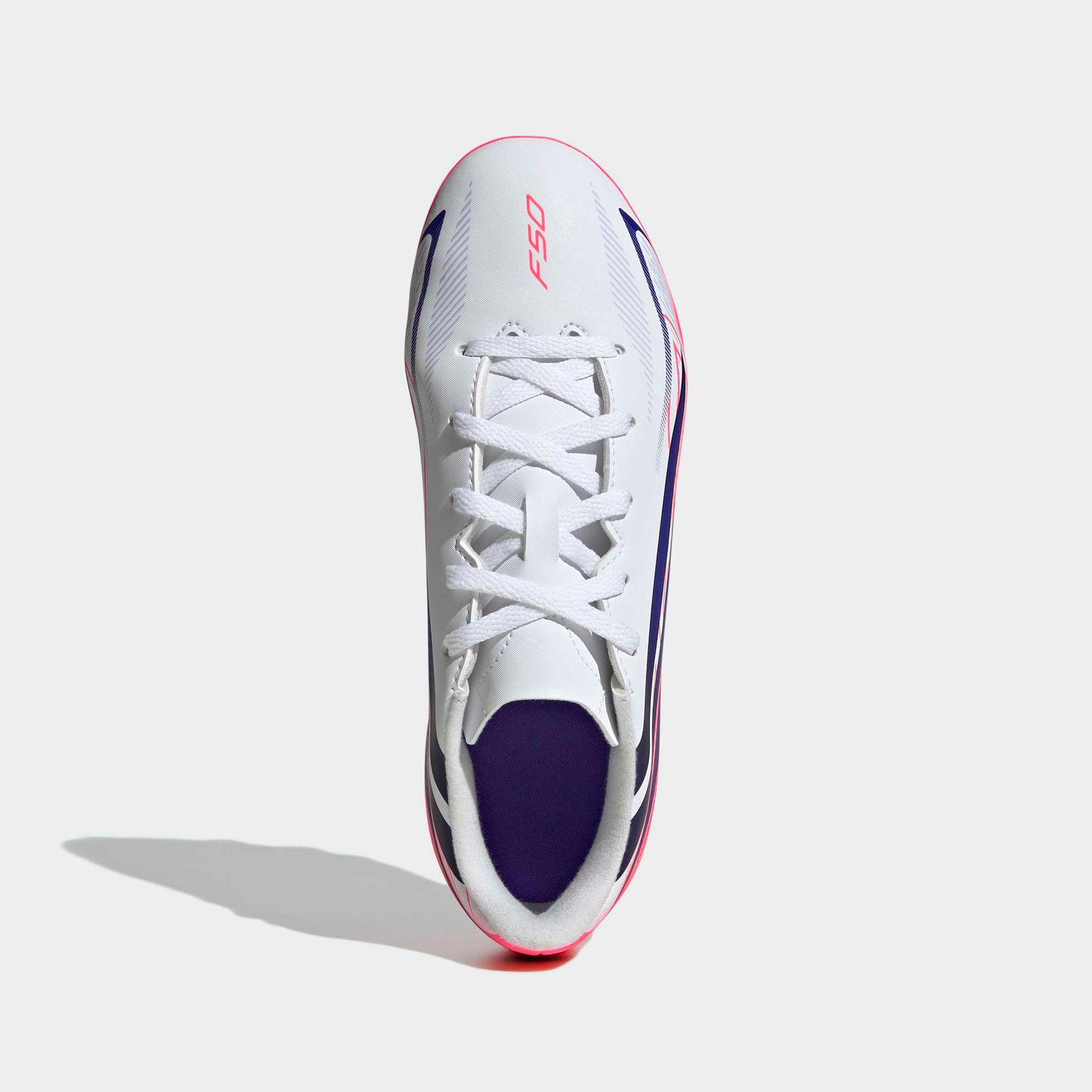 F50 HYPERFAST CLUB FG/MG JR (WHITE/PURPLE/SOLAR TURBO)