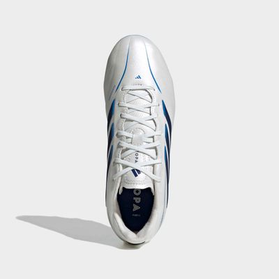 COPA PURE IV LEAGUE FG JR (WHITE/DARK BLUE)