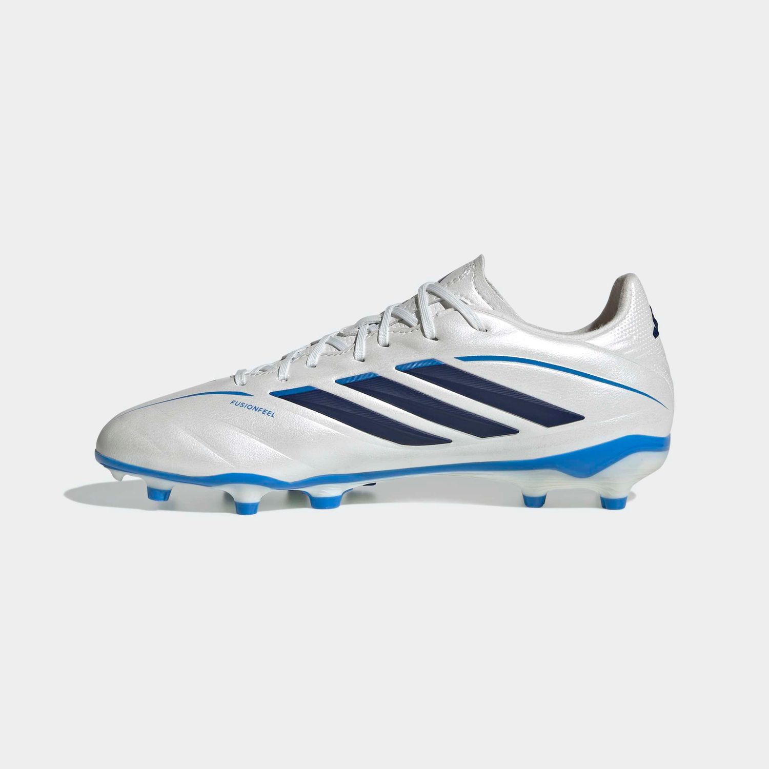 COPA PURE IV LEAGUE FG JR (WHITE/DARK BLUE)
