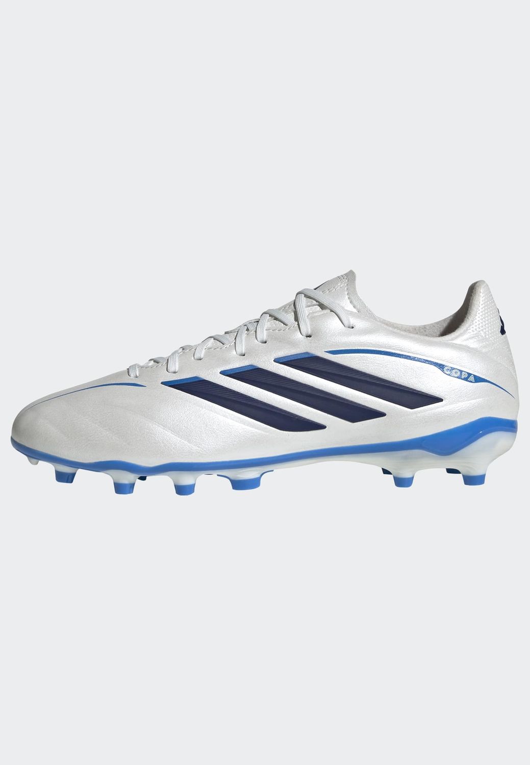 COPA PURE IV LEAGUE FG JR (WHITE/DARK BLUE)