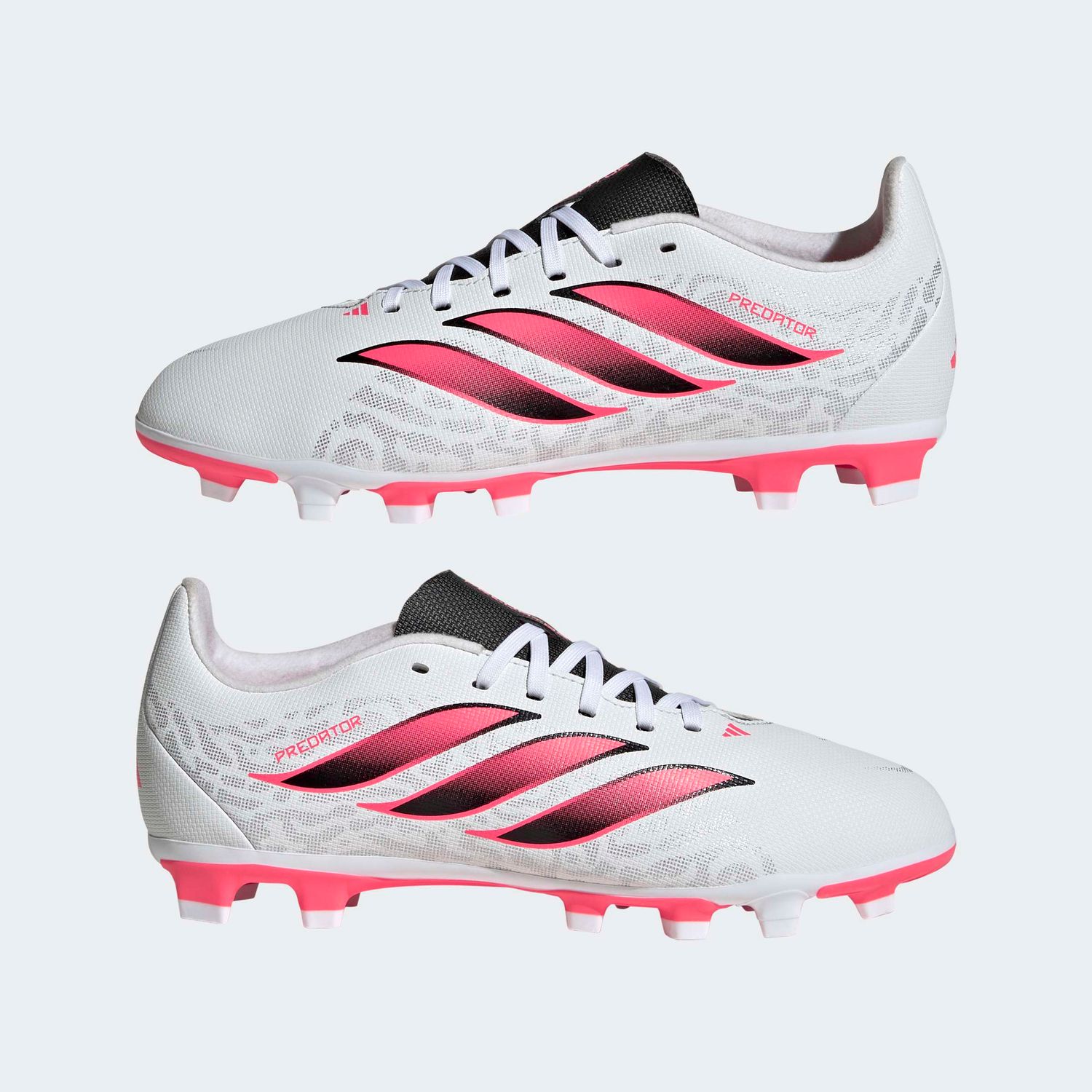 PREDATOR CLUB FG/MG JR (WHITE/SOLAR TURBO/BLACK)