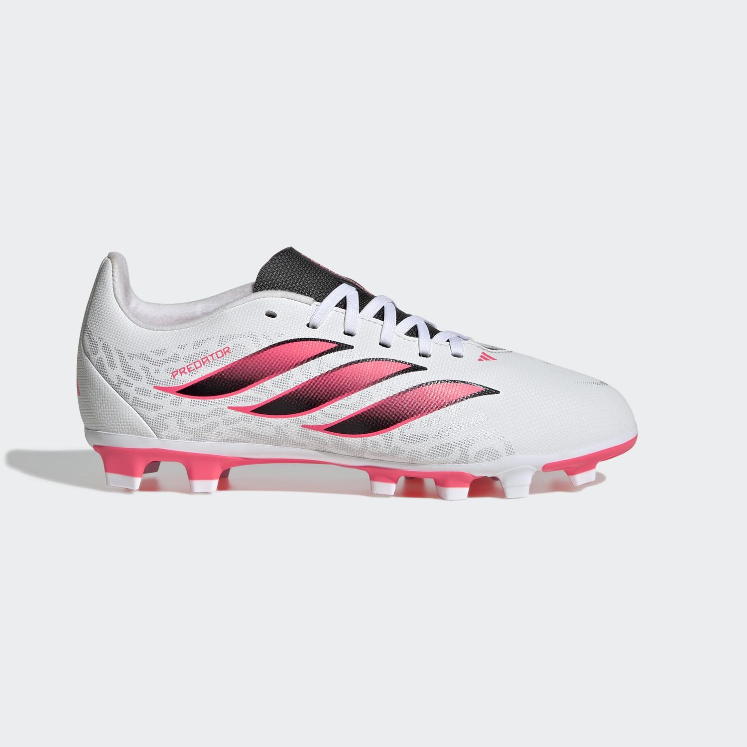 PREDATOR CLUB FG/MG JR (WHITE/SOLAR TURBO/BLACK)