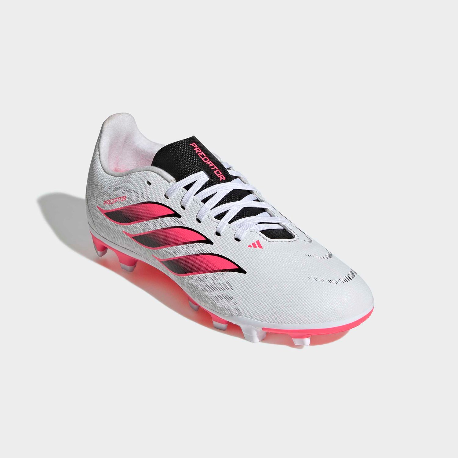 PREDATOR CLUB FG/MG JR (WHITE/SOLAR TURBO/BLACK)