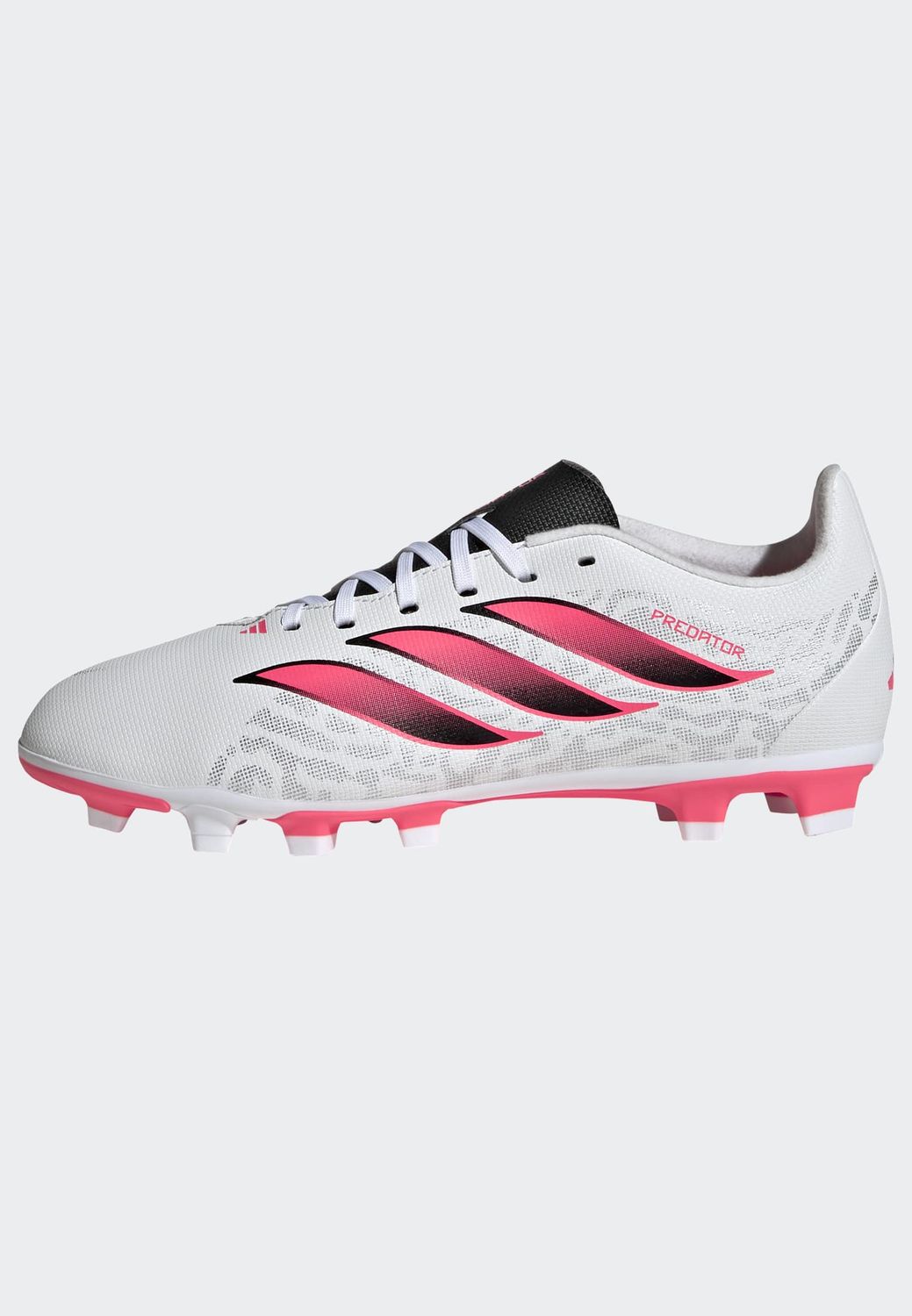 PREDATOR CLUB FG/MG JR (WHITE/SOLAR TURBO/BLACK)
