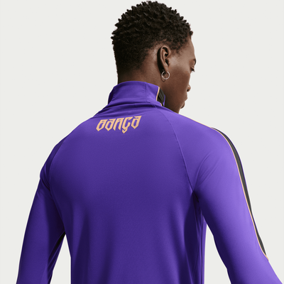 FC BARCELONA 26/27 AWAY STRIKE DRILL TOP (PURPLE/GOLD)