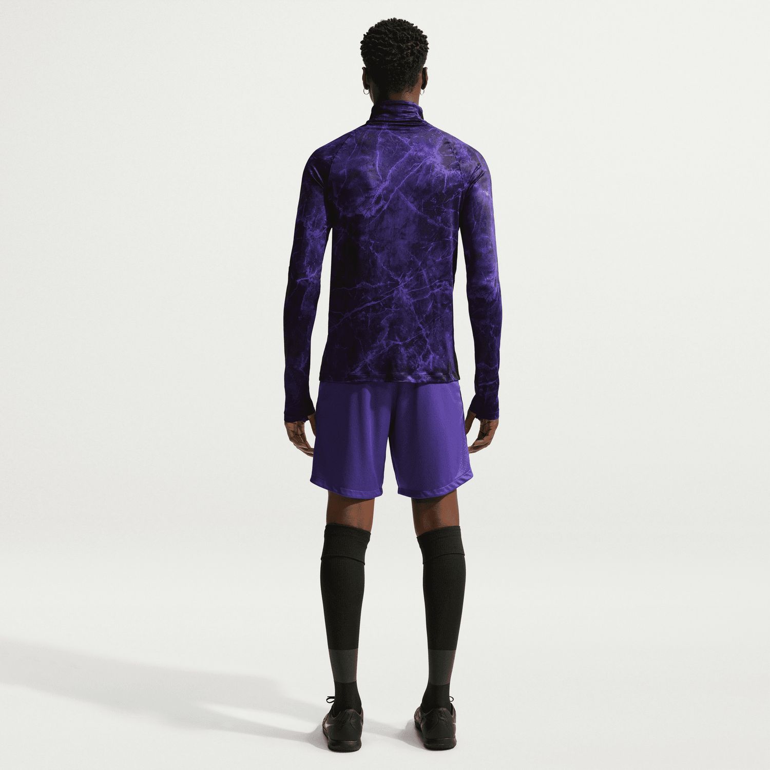 FC BARCELONA 26/27 AWAY STRIKE DRILL TOP (PURPLE/BLACK)