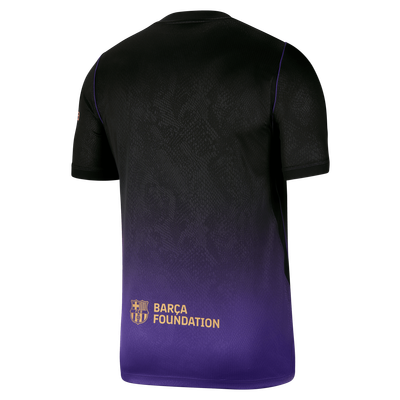 FC BARCELONA 26/27 AWAY JERSEY (BLACK/PURPLE)