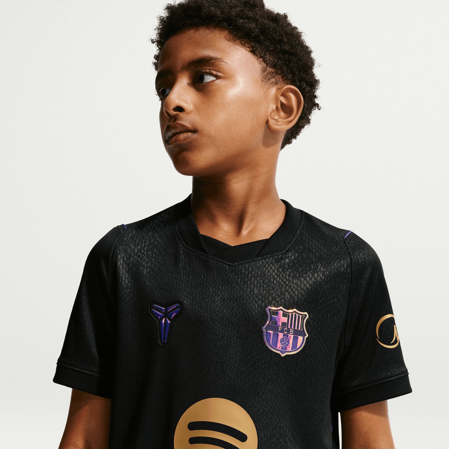 FC BARCELONA 26/27 AWAY JERSEY YOUTH (BLACK/PURPLE)