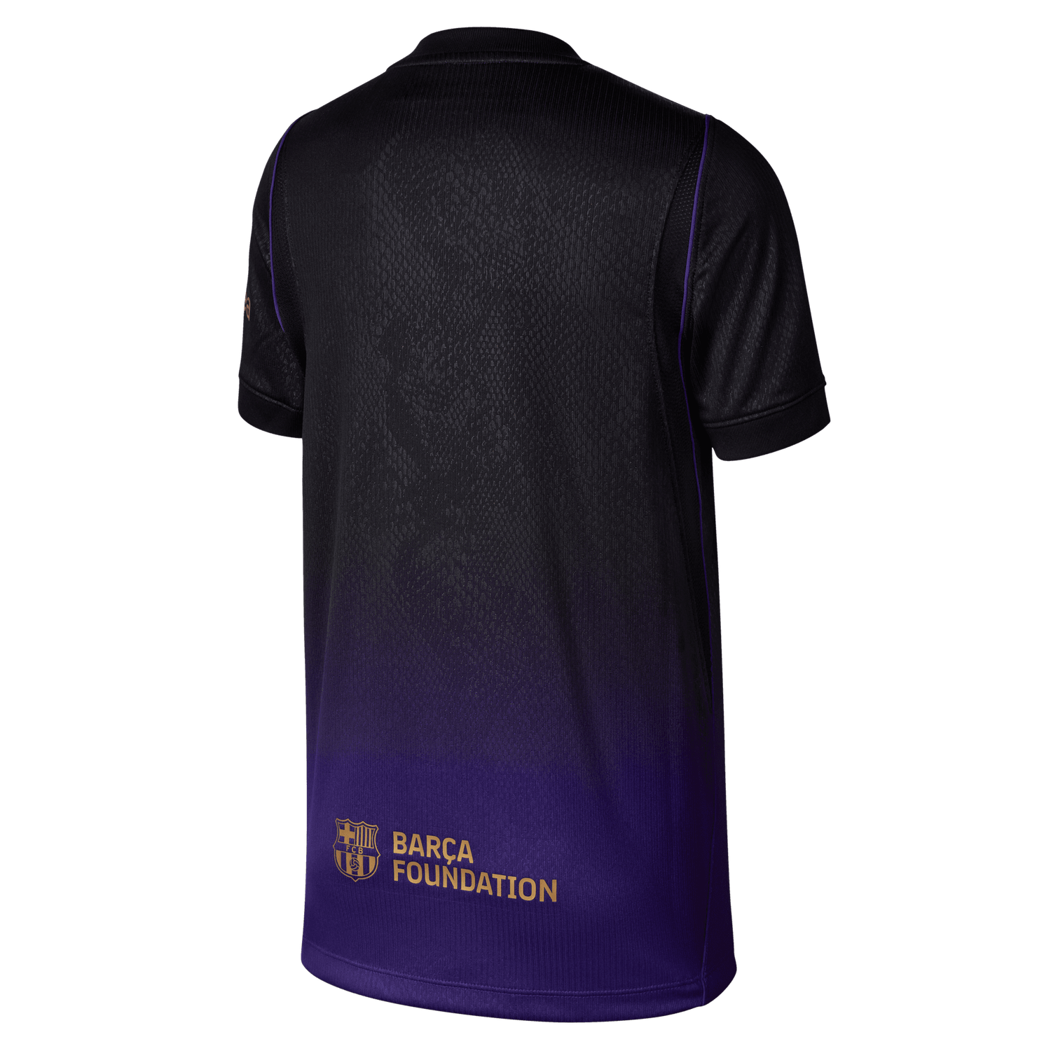 FC BARCELONA 26/27 AWAY JERSEY YOUTH (BLACK/PURPLE)