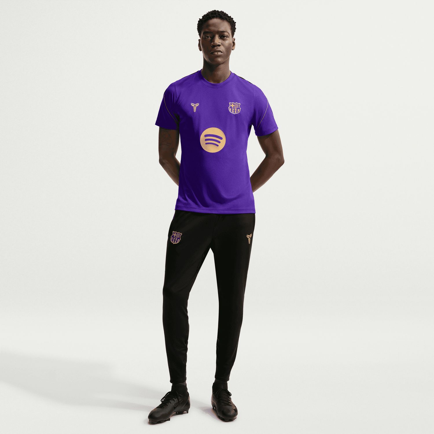  FC BARCELONA 26/27 STRIKE AWAY JERSEY (PURPLE/GOLD)