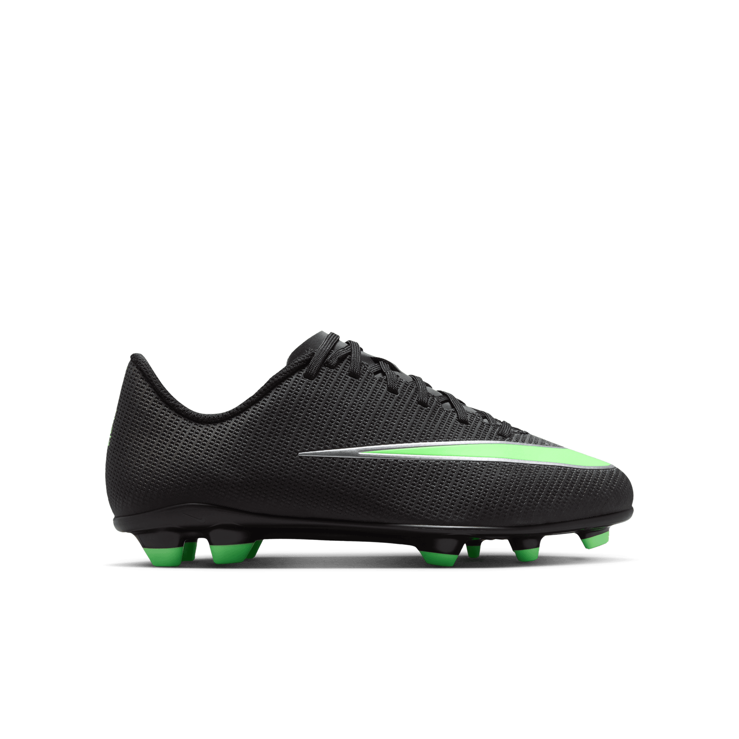MERCURIAL VAPOR 17 CLUB FG/MG JR (BLACK/GREEN)