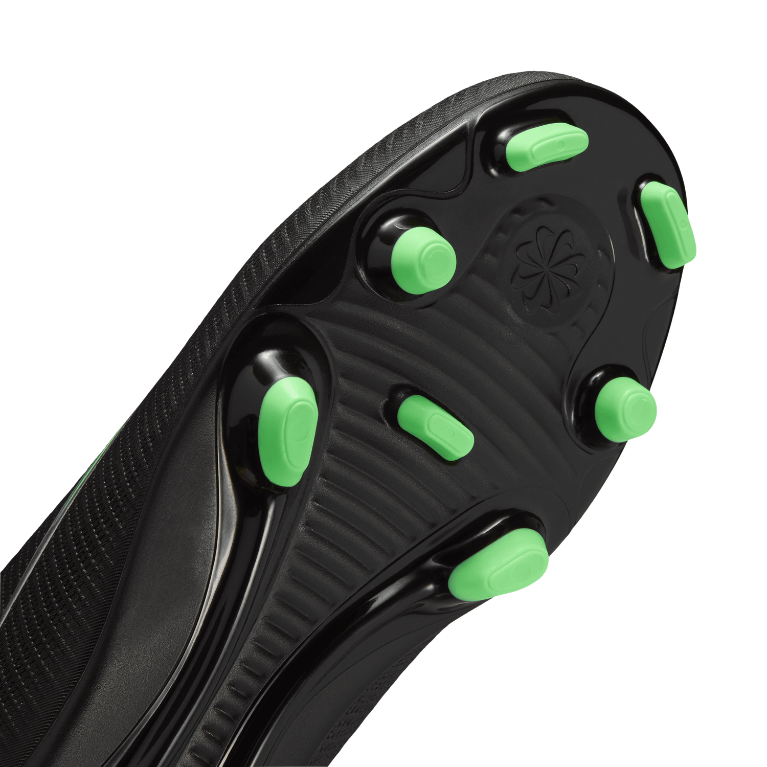 MERCURIAL VAPOR 17 CLUB FG/MG JR (BLACK/GREEN)