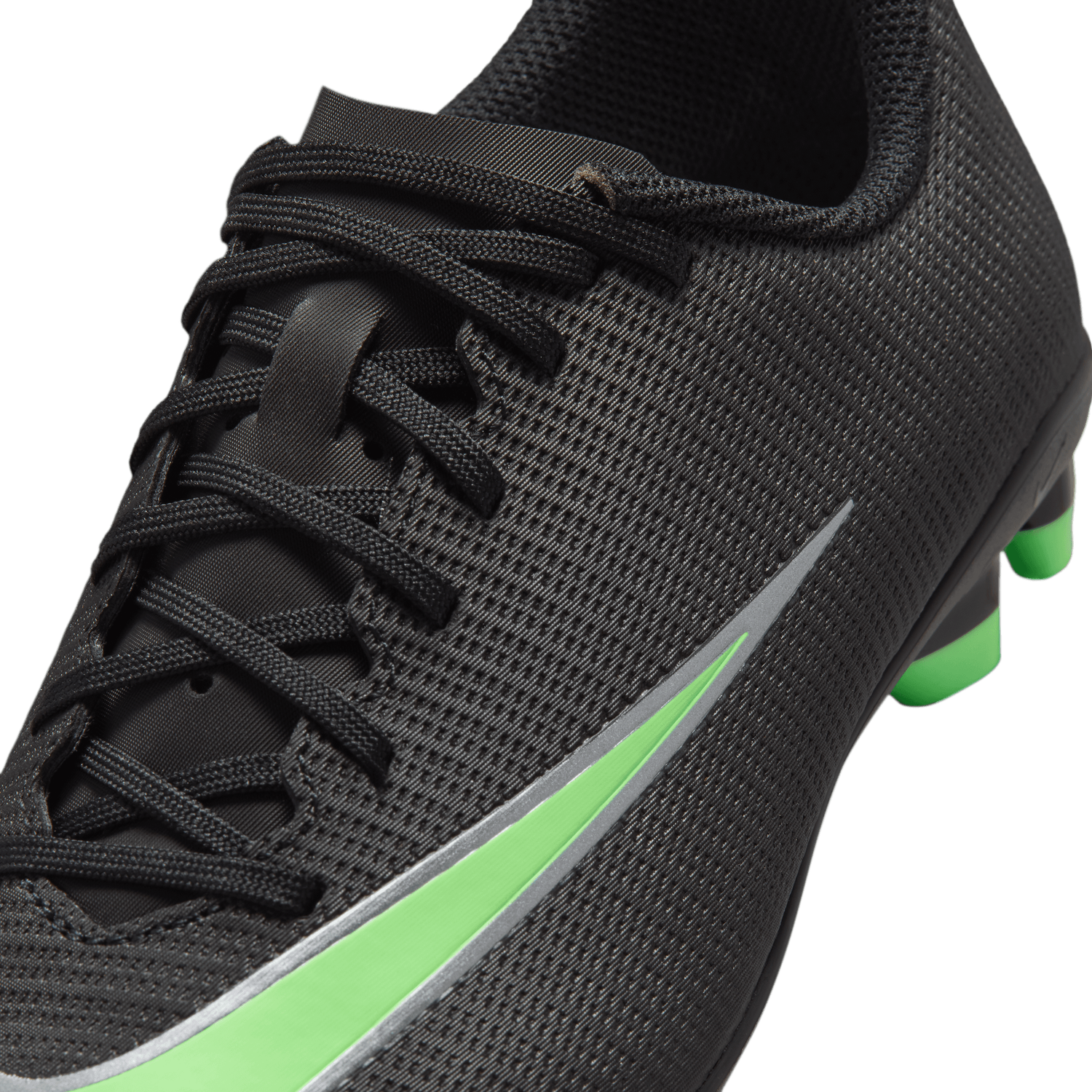 MERCURIAL VAPOR 17 CLUB FG/MG JR (BLACK/GREEN)