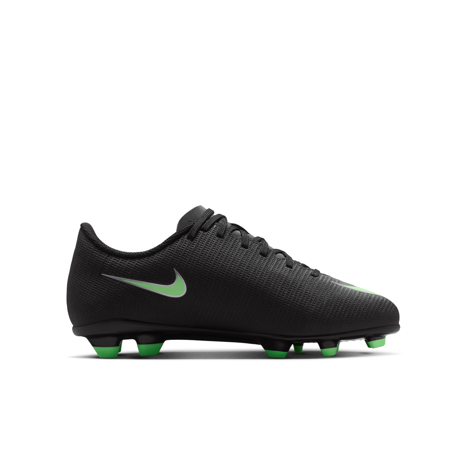 MERCURIAL VAPOR 17 CLUB FG/MG JR (BLACK/GREEN)